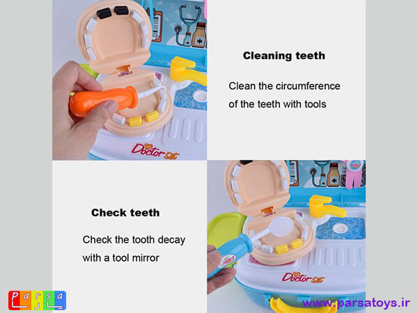 ست اسباب بازی دندانپزشکی مدل QY781