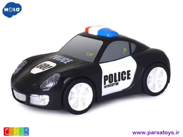 ماشین پلیس لمسی هولا تویز مدل 6106A