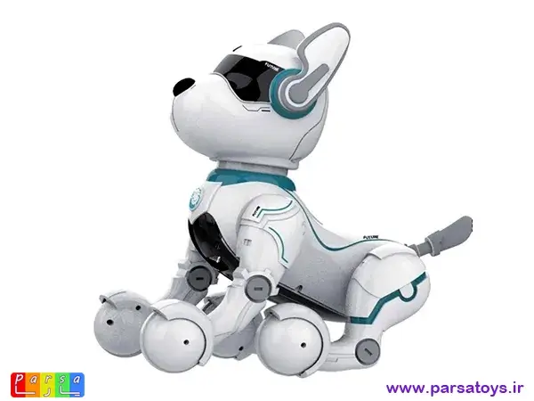 ربات سگ بدلکار کنترلی شارژی موزیکال A001