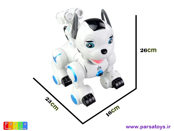 ربات سگ کنترلی شارژی موزیکال K10